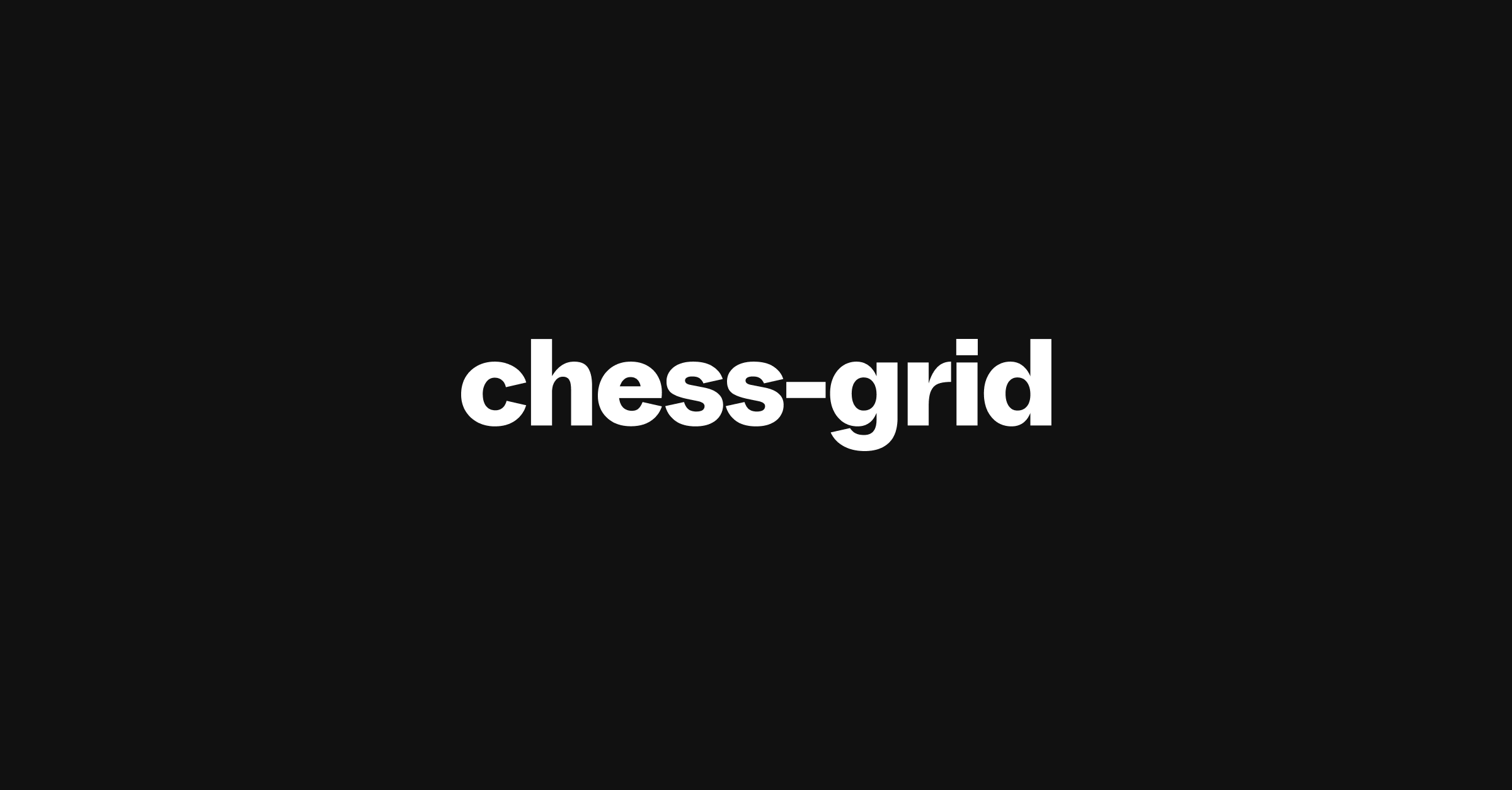 chess-grid — generative chess posters